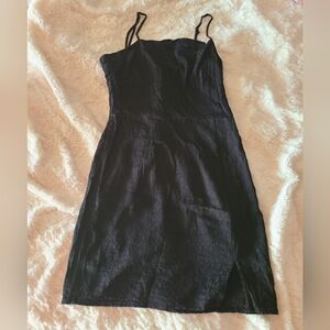Black F21 mini dress